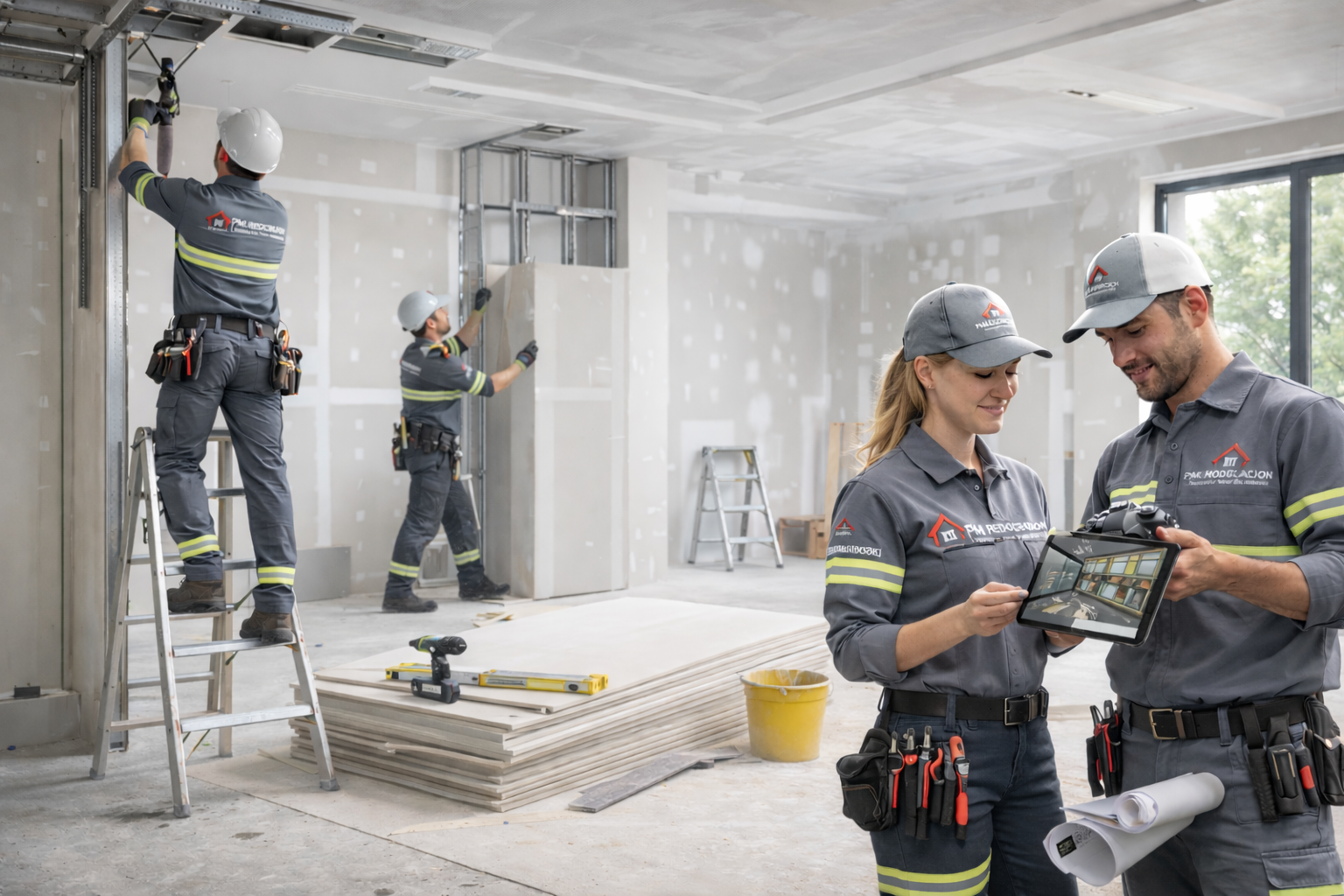 Remodelaciones en gypsum e interiores