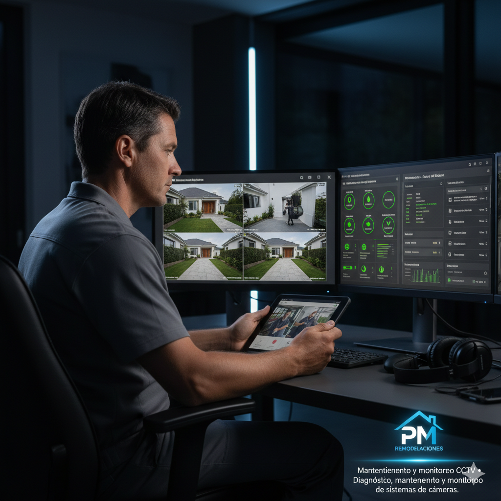 Mantenimiento y monitoreo CCTV